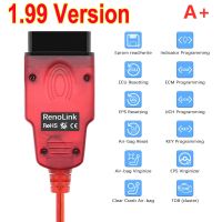 ♨♚▧ Best V1.99 Renolink OBD2 Diagnostic Interface For Re-nault/D-acia Vehicles ECU Programmer Airbag/Key Coding Multi-Function A