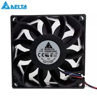 【hot】●  Brand new delta 90mm fan 92x92x25mm FFB0912SH with connector dual motor 9025 12V 1.04A