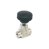 1/8" BSP female Thread 304 Stainless Steel Flow Control shut off Needle Valve 915 PSI  water gas oil