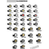 4ชิ้น (1ชุด untuk 1 Kereta) 164อัลลอยด์ขนาดเส้นผ่าศูนย์กลาง11มม. 6มม. Roda Tayar Gandar untuk 1:64รุ่น Kereta HotwheelsTomy แก้ไข