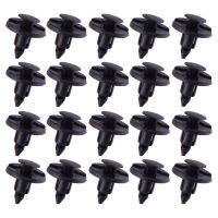 100Pcs 8Mm รถ Mud Flap กันชน Fender Rivet Retainer Push คลิป Fastener Fit สำหรับ Nissan Black