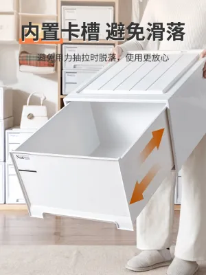 [COD] delivery storage box drawer plastic transparent clothes cabinet wardrobe