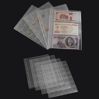 ●▽ Serise Sets PVC Plastic Coin Holders Folder Pages Sheets For Storage Hard Cash Money Collection Album Mini Penny Storage Bag