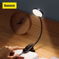 【 YUYANG Lighting 】Baseus USB สัมผัสตั้งโต๊ะไร้สายโคมไฟตั้งโต๊ะคลิป LED,ไฟ LED หรี่ได้แล็ปท็อปชาร์จได้ไฟอ่านหนังสือกลางคืน