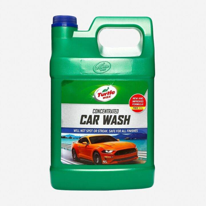 Turtle Wax Car Wash Concentrate 4L Lazada PH