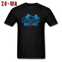 Mounn Biker Hire Mtb Cycle T-Shirts High Quality Short Sleeve Travel Tshirt 100% Cotton Round Neck Young Tees Sweatshirt