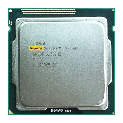 I5 I5-2500แกน2500 3.3กิกะเฮิร์ตซ์ Quad-Core Quad-Core เครื่องประมวลผลซีพียู6เมตร95W LGA 1155