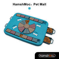 HamshMoc ของเล่นเกมปริศนาสัตว์เลี้ยงแบบโต้ตอบให้อาหารสุนัขของเล่นที่ฝึกความเครียด Relief การกินช้าเกมสนุกสำหรับลูกสุนัข