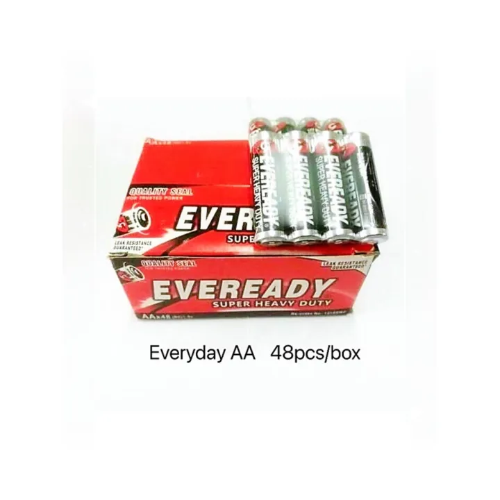 Cod Hs 10 Packs Eveready Super Heavy Duty Battery Aa Aaa Lazada Ph