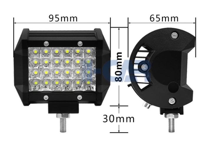 ไฟ-led-led-spot-beam-us-ไฟสปอร์ตไลท์รถยนต์-ไฟหน้ารถ-ไฟช่วยตัดหมอก-ของแท้สมราคา