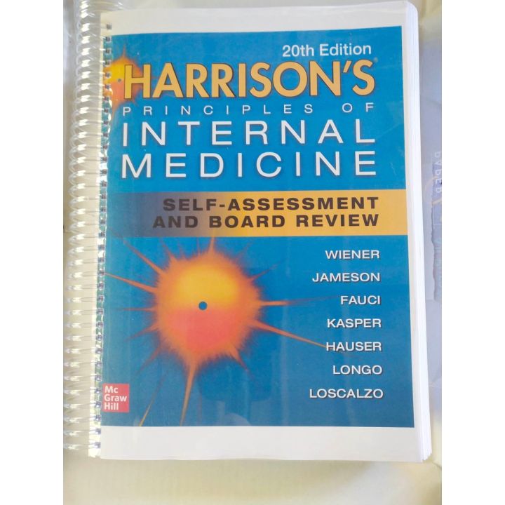 Harrison S Principles Of Internal Medicine Self Assessment And Board Review Th Edition