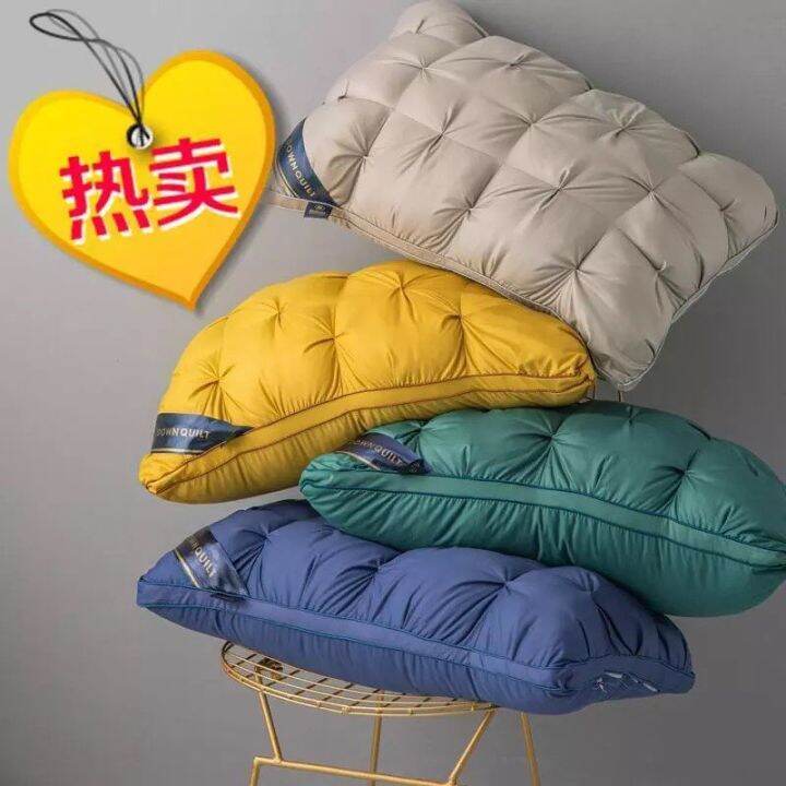 a King Size Premium Quality Pillow (48x74cm) 1,200GRAMS Hilton Pillow Quilted FiveStar Hotel