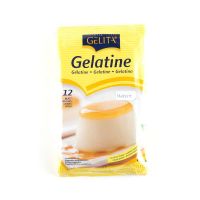 เยลลิต้า เจลาติน 20 กรัม Gelita White Leaf Gelatin 20g.