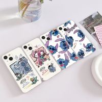 Stitch Phone Case For iPhone 14 13 12 Mini 11 Pro XS Max X XR SE 6 7 8 Plus Soft Silicone Cover