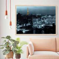 Paris Black And White Photography Canvas Prints Modern Painting Posters Wall Art Pictures For Living Room Decoration No Frame