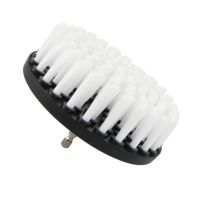 ✒ 2/3.5/4/5 Electric Scrubber Brush Drill Brush Kit Plastic Round Cleaning Brush Tool for Carpet Glass Car Tires Nylon Brushes