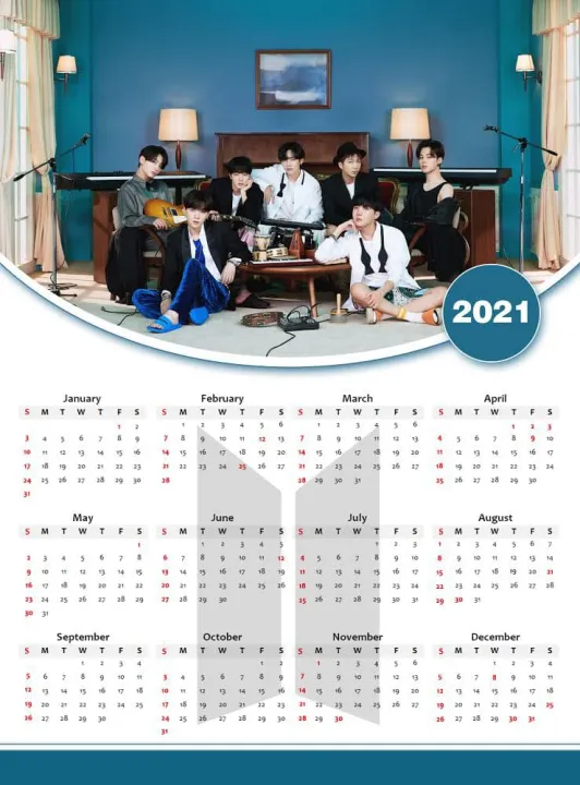 BTS CALENDAR BE 2021 | Lazada PH