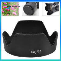 อุปกรณ์เสริมเลนเต้กล้อง EW-73B เลนส์ฮูดแบบกลับด้านได้สำหรับกล้องแคนนอน650D 550D ที่คลุมเลนส์กล้อง600D