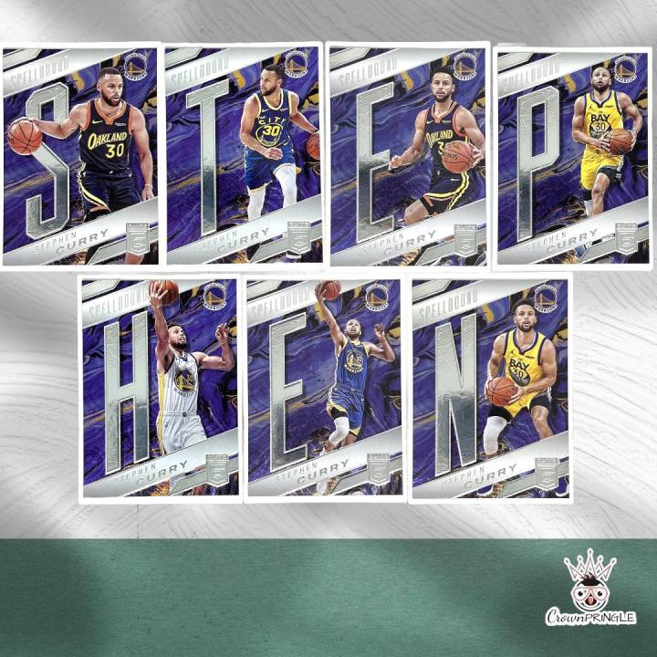 2021-22 Donruss Elite Spellbound Stephen Steph Curry card