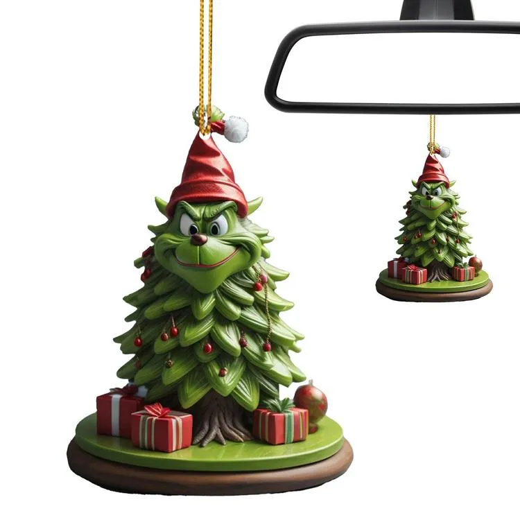 Grinch Ornaments Christmas Pendants Decorations For Christmas Tree ...