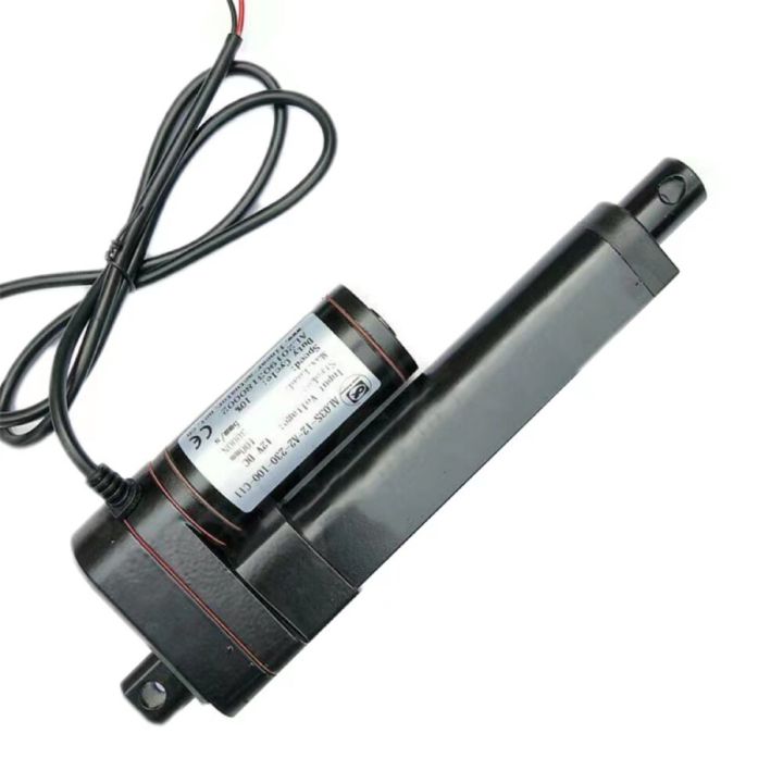 dc-12-24v-electric-linear-actuator-cylinder-lift-maximum-push-pull-up-to-3000n-no-load-speed-5mm-s-50-400mm-stroke-length-electric-motors
