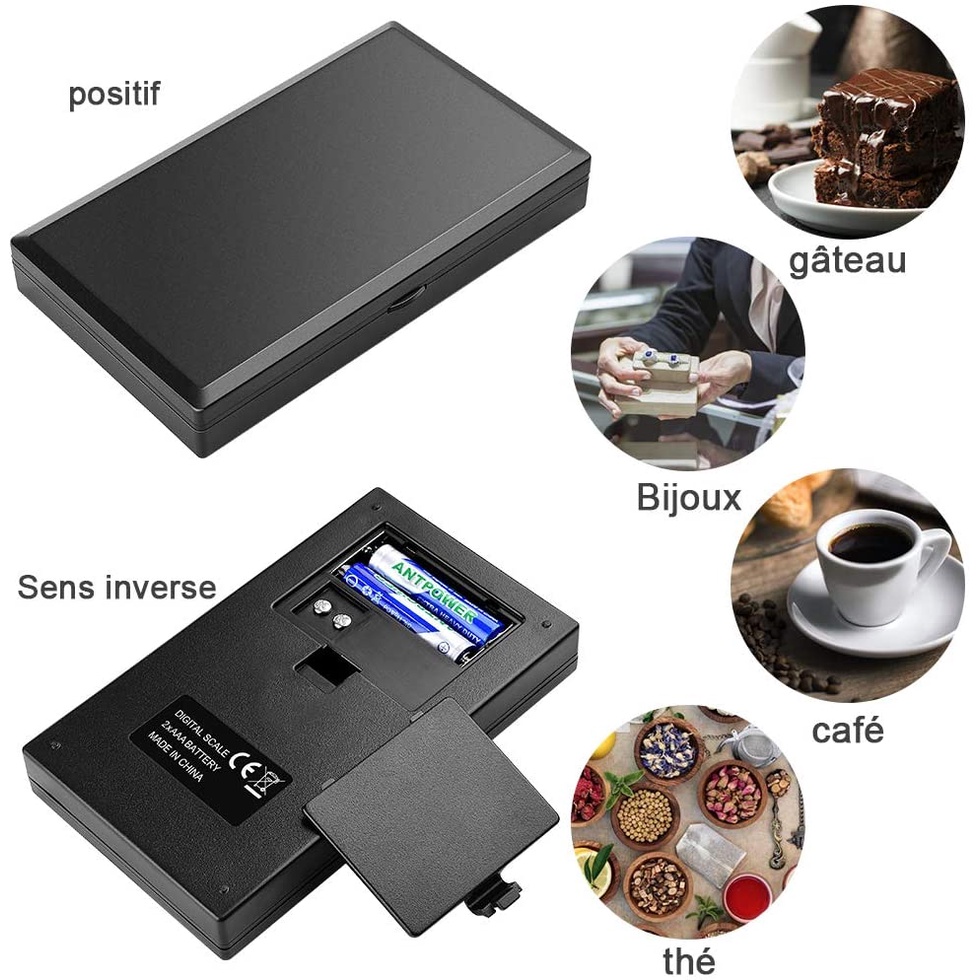 500g X 0.01g Mini Digital Jewellery Pocket Scale/Penimbang Digital/Penimbang Emas/Penimbang Batu Permata/Timbang