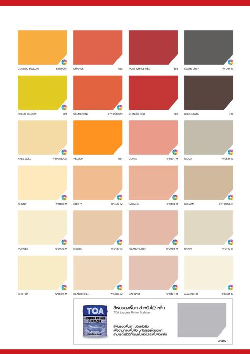 toaสีพ่นอุตสาหกรรม-สีพ่นตกแต่งภายในทุกชนิด-สีเหลือง-รหัส-721-มีให้เลือก2ขนาด-ปริมาณ-0-785-ลิตร-และ-3-5-ลิตร
