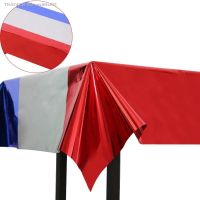 ✐◐◑ 2022 Independence Day Tablecloth Red White Blue Waterproof PET National Day Party Table Cloth Birthday Party Supplies Decoration