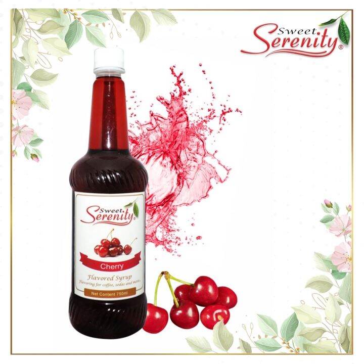 Cherry Flavored Syrup 750 ml Lazada PH