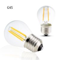 【❤】 pkdibm โคมไฟวินเทจหลอดไฟ LED 220V 4W 8W 12W 16W LED ไส้หลอดไฟหลอดไฟ LED G45แก้ว