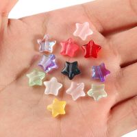 10*10mm  20-60pcs Czech Crystal Bead Crystal Colorful Glass Star Shape Beads For Jewelry Making Necklace Earrings Best Quality Beads