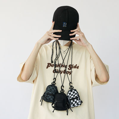 New Style Lightweight Coin Purse Sub-Bag Fashion Earphone Bag Casual Hanging Bag Card Bag Mini Key Bag Pendant Bag Hanging Neck 2023