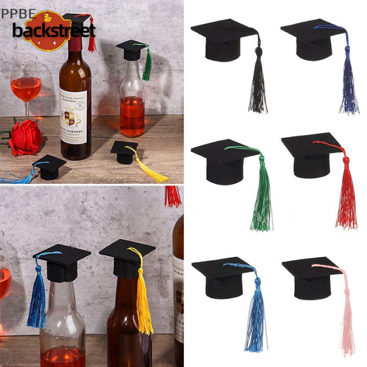 ppbe-1pc-graduation-hat-mini-graduate-cap-w-พู่เค้กตกแต่งขวดตุ๊กตาตุ๊กตาตุ๊กตาตุ๊กตา-mini-graduation-hat-ปริญญาเอกหมวกตกแต่งตุ๊กตา