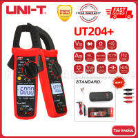 11.11 (คลังสินค้าพร้อม) UNI-T UT204A 600Aแคลมป์มิเตอร์ดิจิทัลDC ACพร้อมการทดสอบอุณหภูมิช่วงอัตโนมัติ600Vความต่อเนื่องของแรงดันไฟฟ้าBuzzer