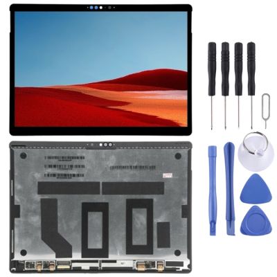 【 CXZ 】หน้าจอจอ LCD แบบดั้งเดิมสำหรับ Microsoft Surface Pro X 1876 M1042400พร้อม Digitizer ประกอบเต็มตัวเครื่อง (สีดำ)