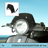 Scooter Windscreen Windshield Flyscreen Wind Screen Deflector Protector for GTS 125 200 300 GT200 GTS300 G300