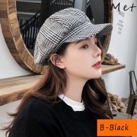 W03 Women 39;s Hat Berets For Women 39;s Autumn And Winter Beret Female Navy Hat Fashionable Casual Octagonal Retro Hats Peaked Cap