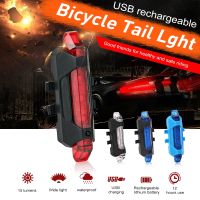 （ใหม่） ② ไฟท้ายจักรยานไฟท้ายแบบชาร์จไฟได้ MTBLampLight Ciclismo อุปกรณ์เสริม