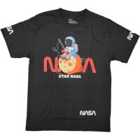 【Hot Sale 】⭐ NASA ⭐ STAR เสื้อยืด คอกลม แขนสั้น แฟชั่น นาซ่า อวกาศ unisex MBG