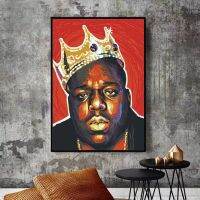 【small stationery】    WallArt Notorious Big โปสเตอร์ Art Decor พิมพ์ OnWall Art Portrait ภาพ ForRoom ตกแต่งบ้าน