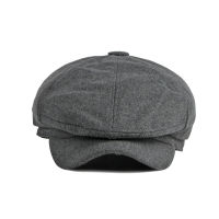 Kunems แฟชั่น Beret Mens หมวก R แปดเหลี่ยมหมวก peaky blinders Casual Solid newsboy หมวกพ่อหมวก unise x BLUES