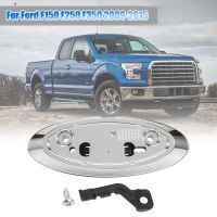 AL3Z-19H511-A Emblem Mount Bezel Tailgate Camera Rear View Camera Accessory for Ford F150 F250 F350 2009-2015 Housing Bezel Chrome