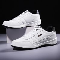 PU Leather Sports Shoes Men Sneakers for Running Shoes Sport Man Athletic Shoes Jogging White Trainers Footwear Race Walk A-374