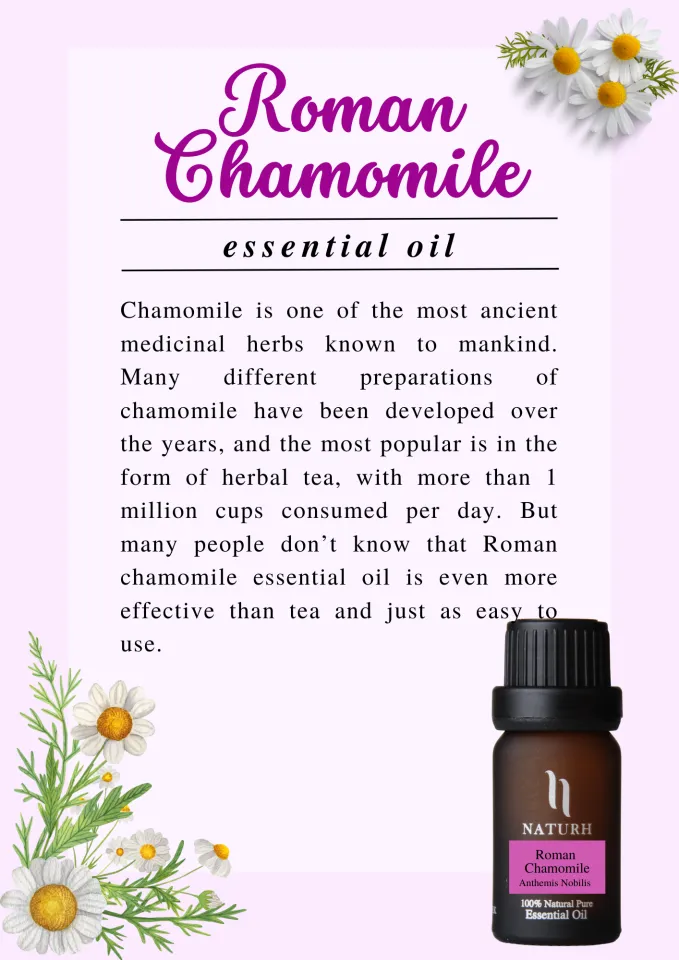 Roman Chamomile Essential Oil 10ml. –