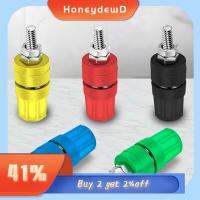 HONEYDEWD ของใหม่ 20A 4mm ขั้วสายเคเบิล แจ็คเสียง ปลั๊กลำโพง M4 36 ซ็อกเก็ตกล้วย ปลั๊กกล้วย