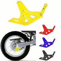 For Suzuki RM250 1996 1997 1998 1999 2000 RM125 Motorcycle Accessories RM LOGO CNC Rear Brake Disc Caliper Rotor Guard Protector