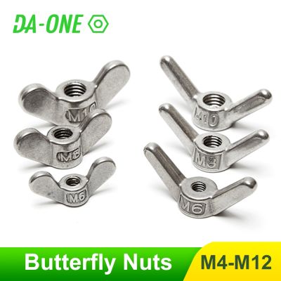 【CC】 304 Claw nut Shaped Hand Screw Big Ear Nuts M4 M5 M12