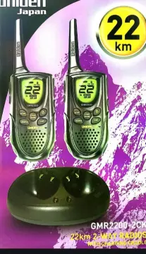 Paquete de 2 Radios Walkie Talkie, 25km – GMR1635-2 Uniden en