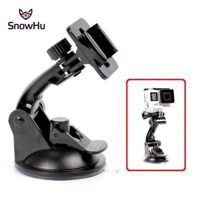 จุกดูดกล้องแอคชั่นแคมเมรา Snowhu สำหรับ Gopro Hero 8 7 6 5 4 Sony Sjcam Yi 4K H9 Go Pro 7 Gp17อุปกรณ์เสริมกระจกหน้าต่างตัวดูด