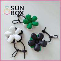 SUN BOX ของขวัญสำหรับเด็ก Credencial เชือกเส้นเล็ก หรูหราสุดหรู ถุงจับคู่ พวงกุญแจแบบห้อย ดอกไม้เสน่ห์ พวงกุญแจสุดหรู